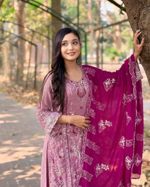 Unstitched Salwar Kameez (New Shiponer peas)