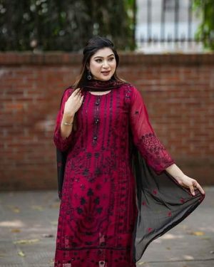 Unstitched Salwar Kameez (Old Stype Dreagon)