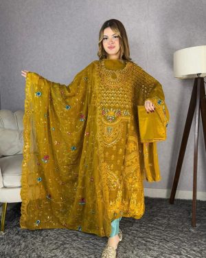 Unstitched Salwar Kameez (Coffer Master)