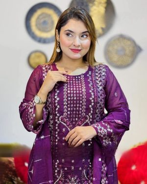 Unstitched Salwar Kameez (Jam seq)