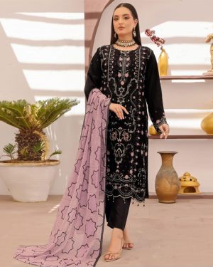 Unstitched Salwar Kameez (Shipon Kalo)