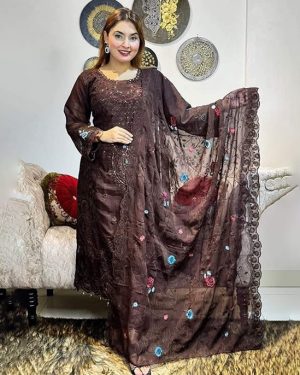 Unstitched Salwar Kameez (Coffu Seq)