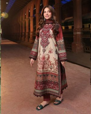 Stitched Salwar Kameez (New Off Whait)