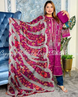Stitched Salwar Kameez (Suti5 Perpul-2) (Copy)