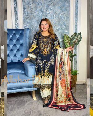 Stitched Salwar Kameez (Silk-6003)