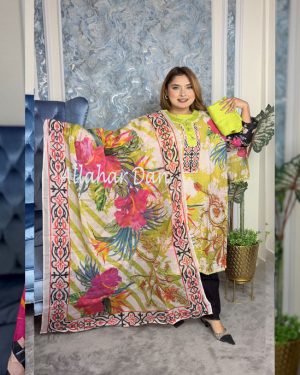 Stitched Salwar Kameez (6-1205-HoludR) (Copy)